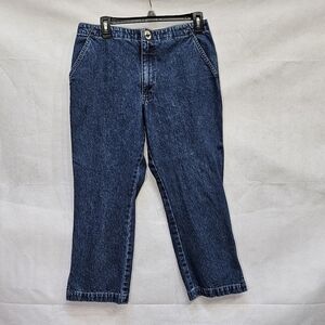 Twenty X Blue 100% Cotton Denim Capri Pants Size 11